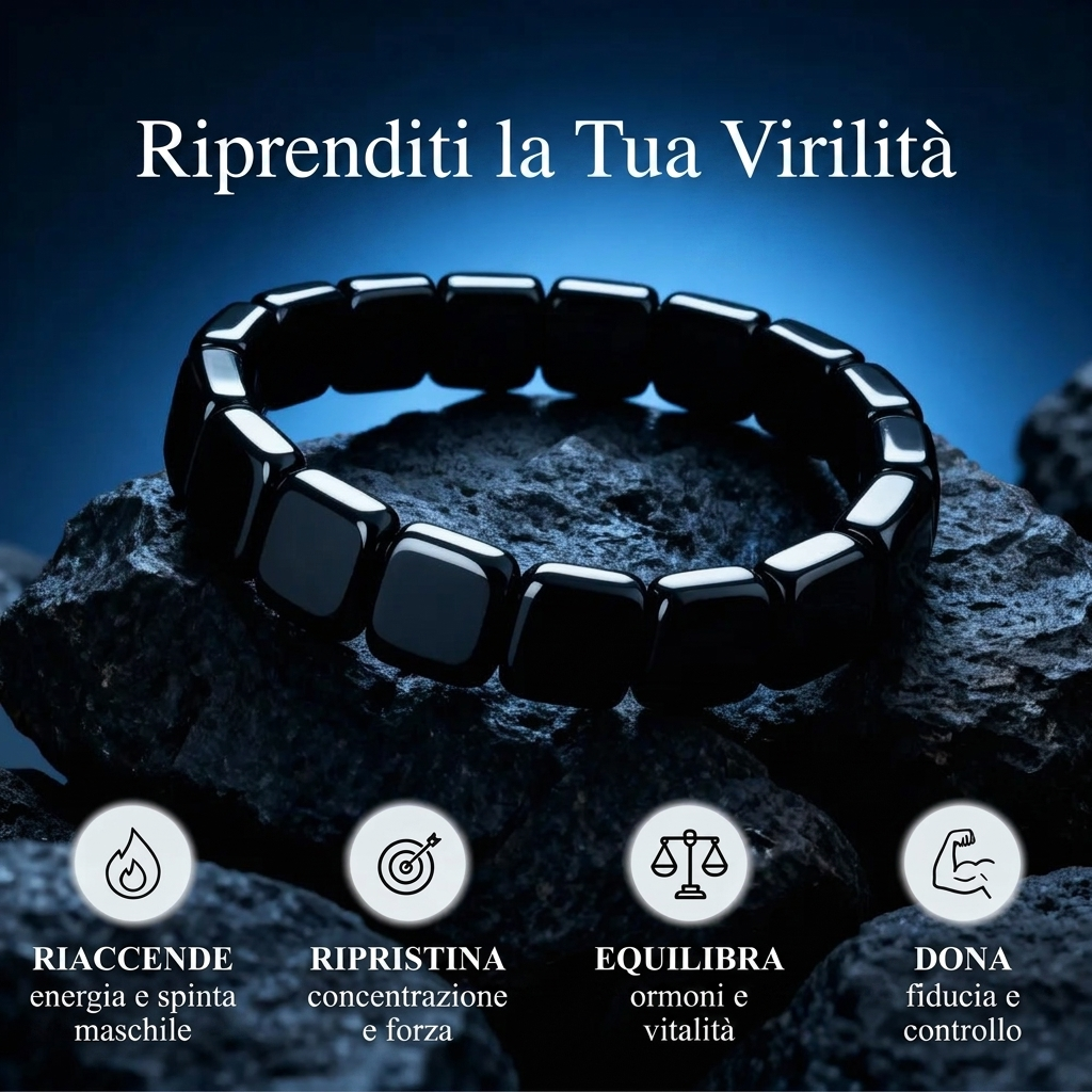 Bracciale Hematius® in Ematite