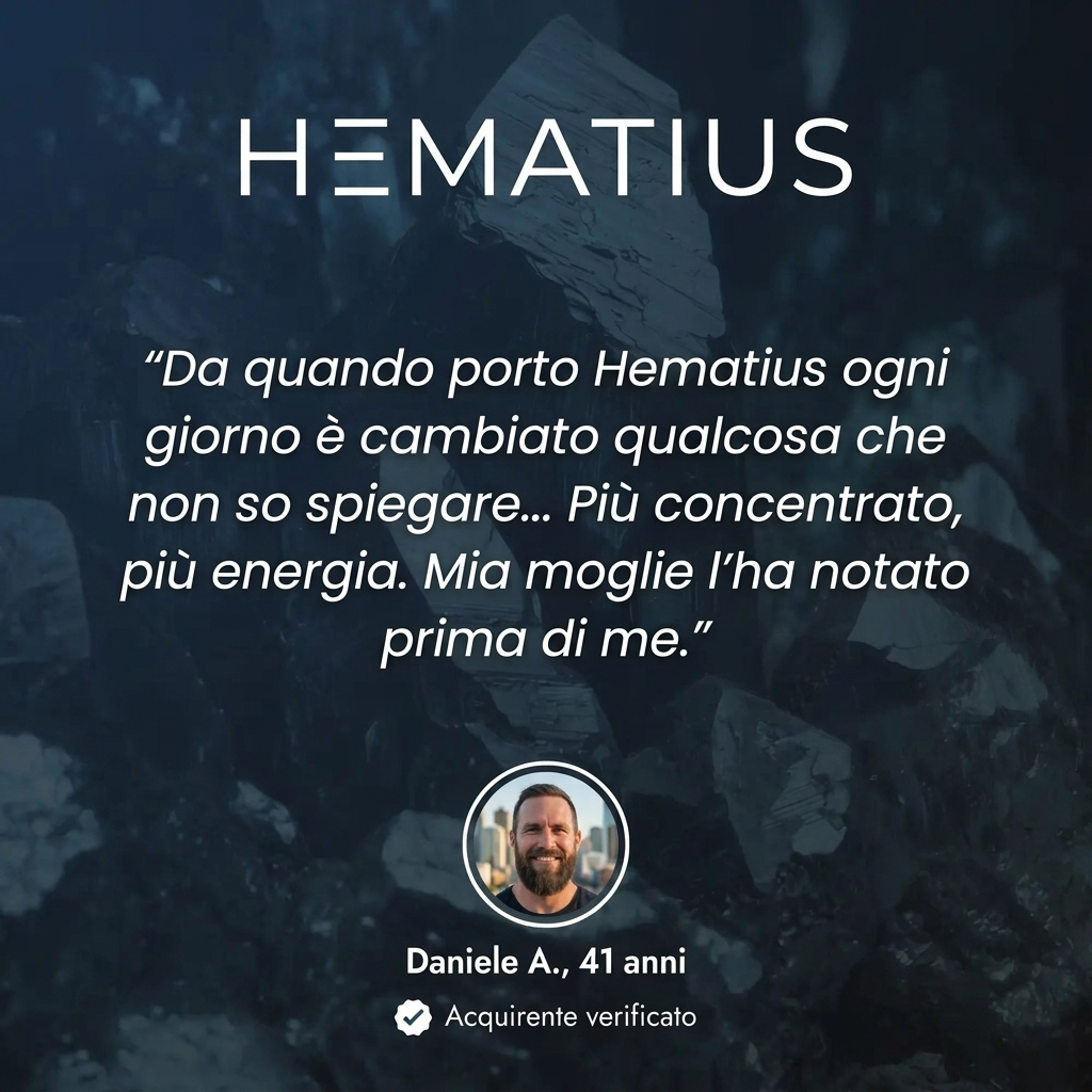 Bracciale Hematius® in Ematite